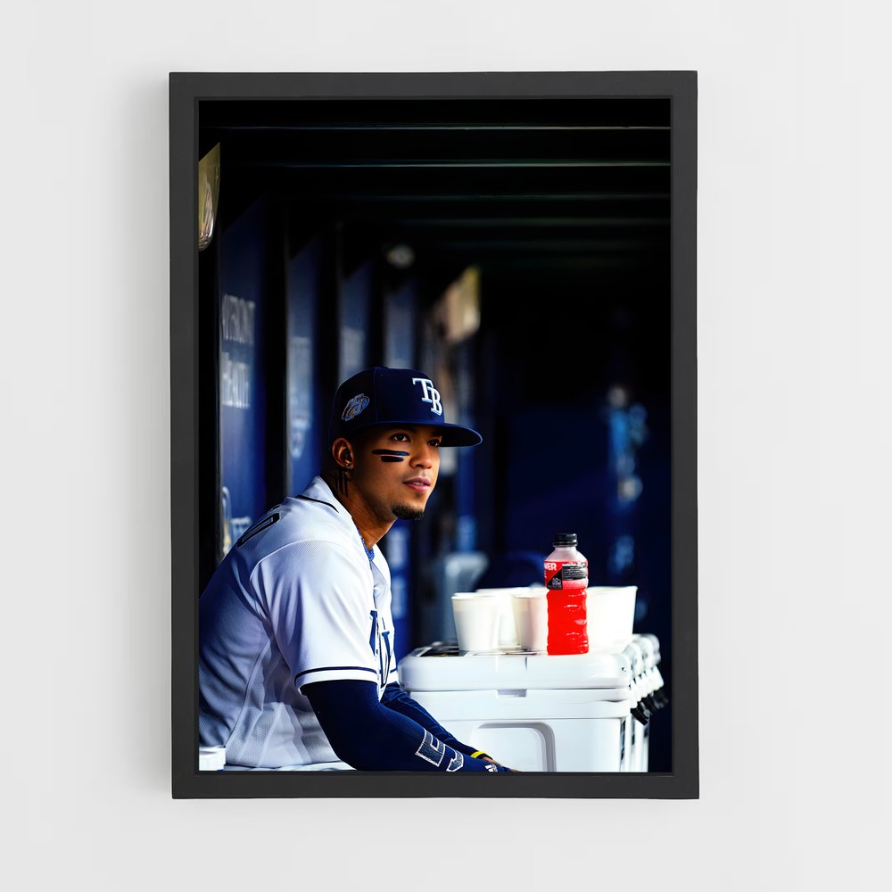 Poster Pause au Baseball (vue 2)
